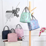 Portable Lunch Bag with Shoulder Strap Handle for Work Student