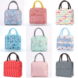 Portable Lunch Bag with Shoulder Strap Handle for Work Student