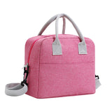 Portable Lunch Bag with Shoulder Strap - Thermal Cooler Bag for Work or School