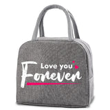 Food Thermal Lunch Box Insulated Cooler Bag Handbag Portable Picnic Packet