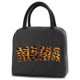 Women's Insulated Lunch Bag Tote Work Cooler Handbag Canvas Portable Kids Food