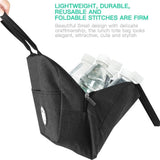 Insulated Lunch Bag Portable Canvas Thermal Food Container