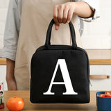 Insulated Lunch Bag Portable Canvas Thermal Food Container