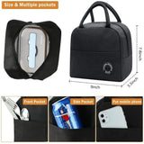 Insulated Lunch Bag Portable Canvas Thermal Food Container
