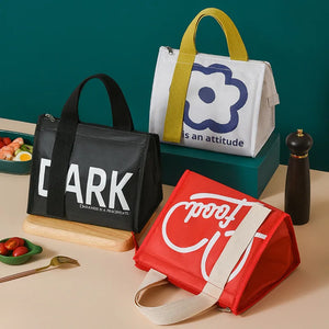 Insulated Lunch Bag Portable Food Storage WY424