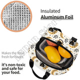 Magic Cat Moon Witchy Insulated Lunch Bag for Women