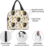 Magic Cat Moon Witchy Insulated Lunch Bag for Women