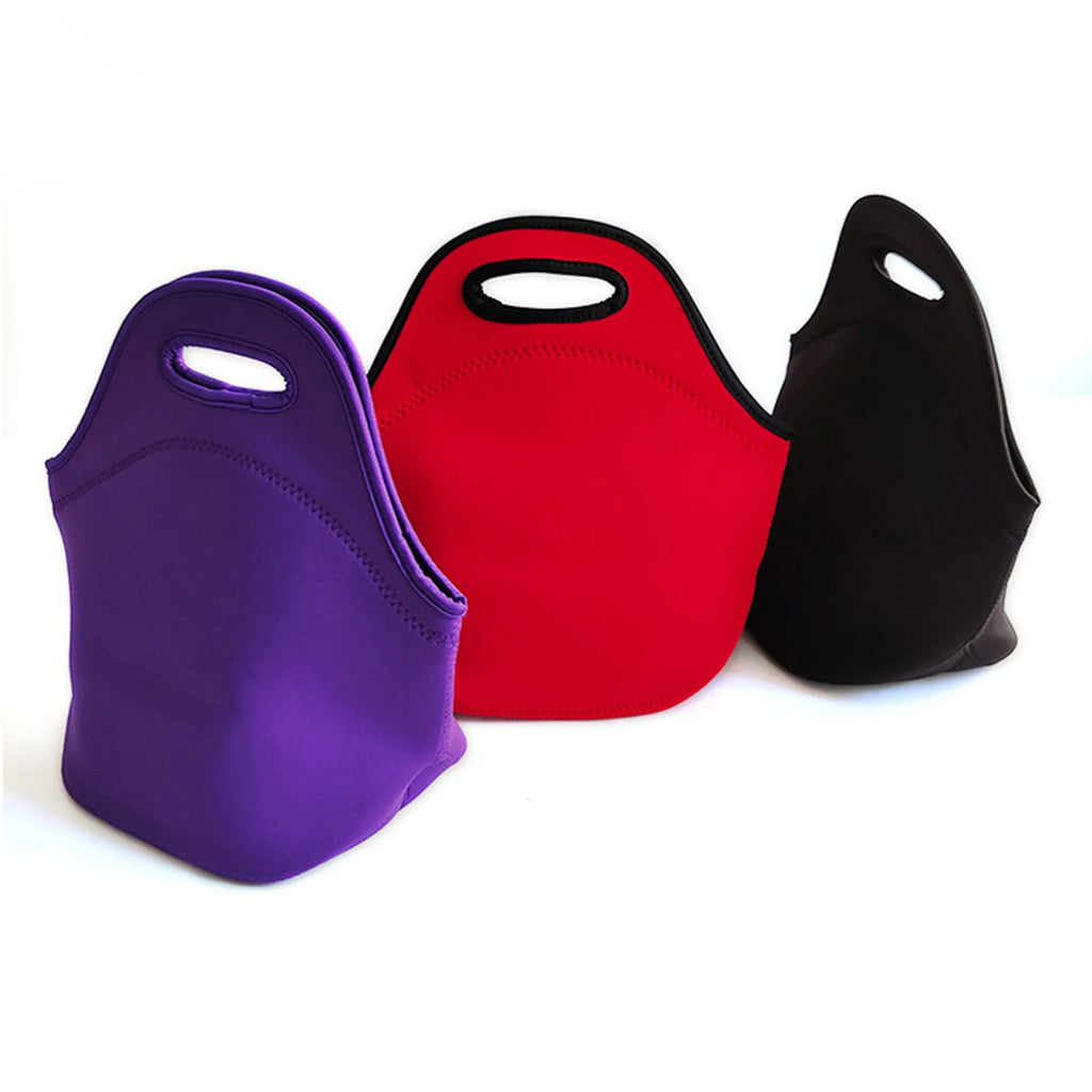 Solid Large Capacity Thermal Lunch Bag for Lunch Box Fruit