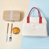 Women's Thermal Lunch Box Bag Waterproof Insulated Bento Bag
