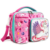 Universe Pattern Lunch Bags for Kids Boys Loncheras Lunchbox School