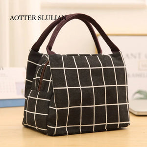 Lunchbag Tote Bag Cold Insulation Thermal Picnic Carry Case Lunch Organizer