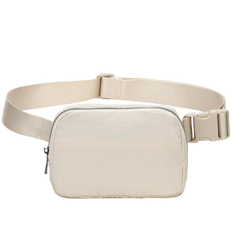Lunu Men Women Yoga Waist Chest Bag Lightweight Waterproof Material