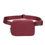 Lunu Men Women Yoga Waist Chest Bag Lightweight Waterproof Material