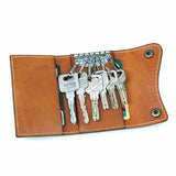 Veg Leather Mini Key Bag Car Key Case Key Chain 8130