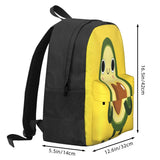 Luvocado Backpacks Men's Women's Zipper Close Backpack