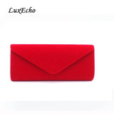 LuxEcho Arrival High Suede Lady Dinner Bag