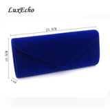 LuxEcho Arrival High Suede Lady Dinner Bag