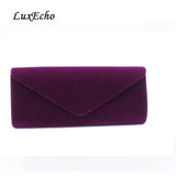 LuxEcho Arrival High Suede Lady Dinner Bag