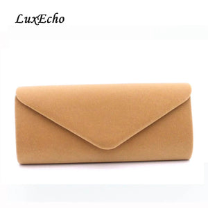 LuxEcho Arrival High Suede Lady Dinner Bag