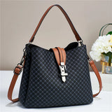 Women's Large-Capacity Shoulder Bag Casual Bucket Bag