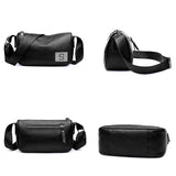 Leather Shoulder Bag Women Cowhide Crossbody Wallet Purse