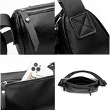 Leather Shoulder Bag Women Cowhide Crossbody Wallet Purse