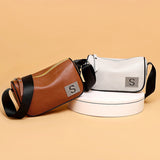 Leather Shoulder Bag Women Cowhide Crossbody Wallet Purse