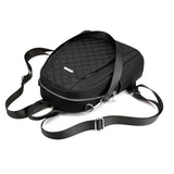 Nylon Backpack for Teen Girls Multi-pocket School Bag Plaid