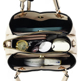 Bag Lady Large Capacity Handbag Cat Pendant Shoulder Messenger Bag