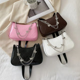 Thick Chain Handbag Female Shoulder Messenger Tote Bag for Women