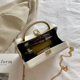 Band Box Tote Handbag Purse Women Shoulder Crossbody Bag