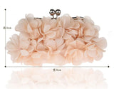 Full Flower Women Party Clutches Bridal Evening Bags Small Purses