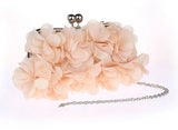 Full Flower Women Party Clutches Bridal Evening Bags Small Purses