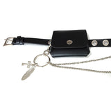 Casual Wild Ladies Chain Belt Bag, Punk Wind Decorative Belt