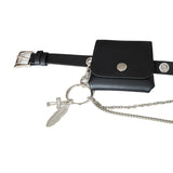 Casual Wild Ladies Chain Belt Bag, Punk Wind Decorative Belt