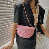 Women's Chain Belt Bag Crossbody Sling Multifunction Chest Waist Trip Shoulder