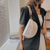 Women's Chain Belt Bag Crossbody Sling Multifunction Chest Waist Trip Shoulder