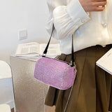 Diamond Chain Crossbody Purse Summer Tote Shoulder Bag