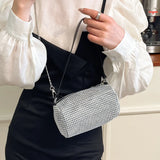 Diamond Chain Crossbody Purse Summer Tote Shoulder Bag