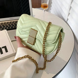 PU Leather Crossbody Bags for Women Chain Shoulder Bag Small Handbags SG8248