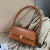Women's Crossbody Bag Underarm Shoulder Handbag Solid