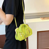 Jacket Clip Crossbody Bag for Women Shoulder Bag Handbag Clutch Purses
