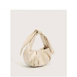 Pleated Handlebags PU Cloud Bag Armpit Bag Shopping Shoulder strap