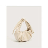 Pleated Handlebags PU Cloud Bag Armpit Bag Shopping Shoulder strap