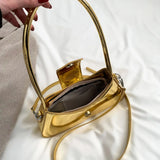 Small PU Leather Shoulder Bag for Women Handbag
