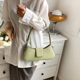 PU Leather Underarm Shoulder Bag Women Handbag Crossbody Side Bags