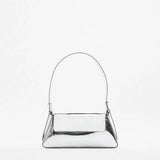 Women's Bright Leather Shoulder Bag Vintage Style