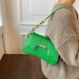 Summer Women Messenger Casual Shoulder Texture Retro Armpit Small Square Bag