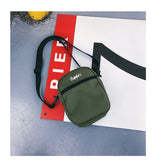 Canvas Crossbody Bag Solid Colors Japanese Street Style