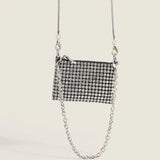 Diamonds Crossbody Bag Crystal Mesh Shoulder Bag